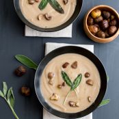 CELERIAC AND CHESTNUT SOUP