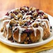 Mascarpone-Filled Cranberry-Walnut Rolls