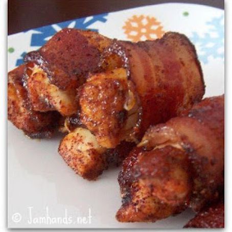 Sweet Chili Chicken Bacon Wraps