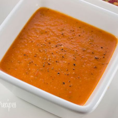 (Skinny Taste) Roasted Red Pepper Soup