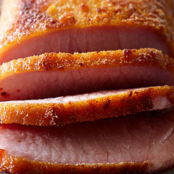 Peameal Bacon with Rum