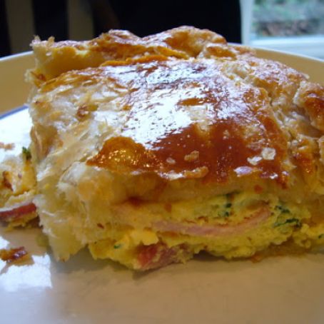 Bacon & Egg Pie