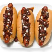 Barbecue Bean Chili Dogs