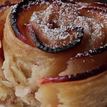 Baked Apple Roses