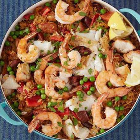 Make-Ahead Paella Casserole