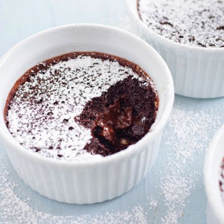 Individual Chocolate Fudge Cakes