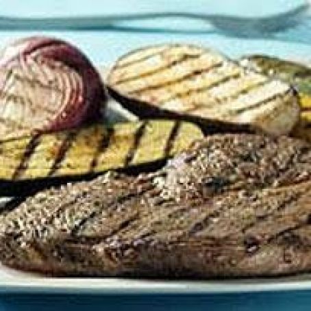 A.1.® Cajun Grilled Steak and Vegetables