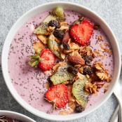 Breakfast Bowl with Fresh Fruit and Granola