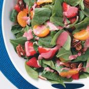 Spinach Salad with Strawberry Vinaigrette Recipe