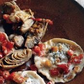ARTICHOKE RAVIOLI w/TOMATOES
