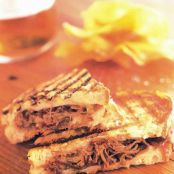 Grilled Cheese with Pulled Short Ribs