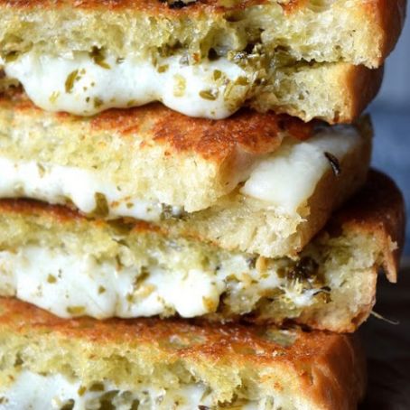 Pesto Grilled Cheese