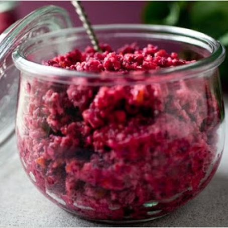 FRESH CRANBERRY ORANGE RELISH