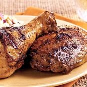 Grilled Beer Brined Chicken
