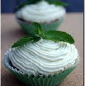Mint & White Chocolate Cupcakes