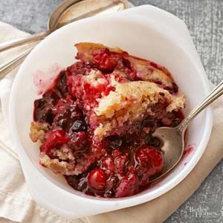 Berry Pudding Cake