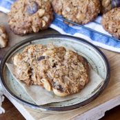 Salted Peanut and Choc Chip Cookies