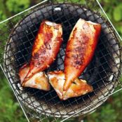 SQUID w/GINGER & SOY SAUCE MARINADE