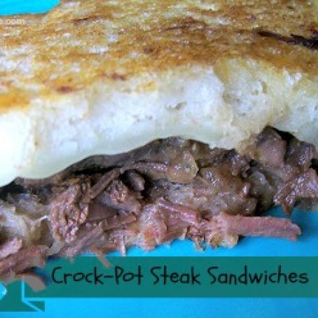 Crock-Pot Steak Sandwiches