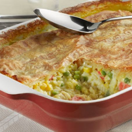 Chicken and Rice Pot Pie