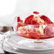 Vanilla Strawberries with Lemon Ricotta