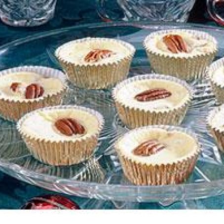 Butter Pecan Cheesecake Tarts