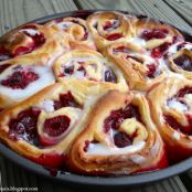 Raspberry Swirl Rolls