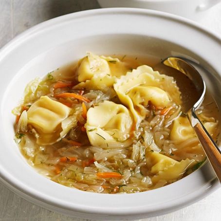 Russian Tortellini Soup