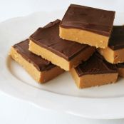 Chocolate Peanut Butter Bars - No Bake