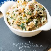 Spinach Artichoke Pasta