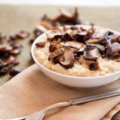 Roasted Mushroom Quinoa Risotto