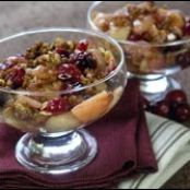 Happy Holidays Hot Fruit Crumble