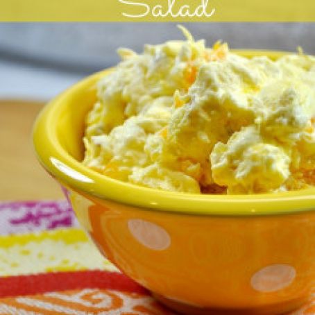 ORANGE PINEAPPLE FLUFF SALAD
