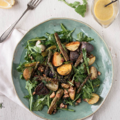 Roasted Asparagus & New Potato Salad With Lemon-Caper Dressing