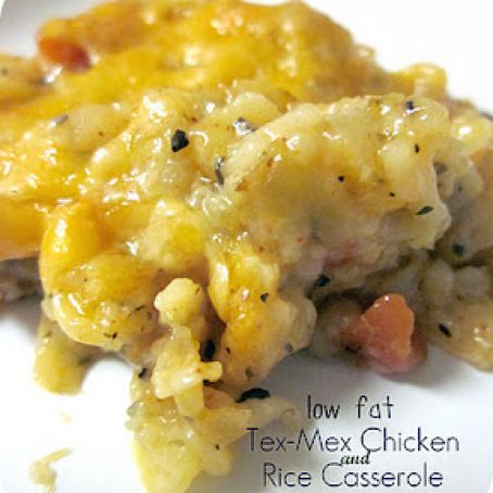 Tex-Mex Chicken and Rice Casserole Recipe