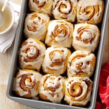 Overnight Cinnamon Rolls Recipe