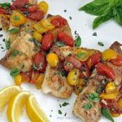Baked Tilapia with Tomato and Basil