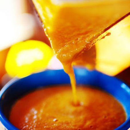 Carrot-Thyme Soup with Cream