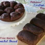bread - Gluten Free Pumpernickel Bread ~ Best Tasting Gluten Free Bread