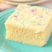 Moist Vanilla Cake Recipe