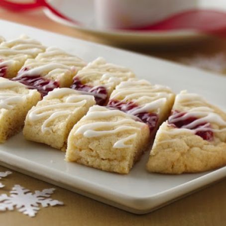 Raspberry Ribbon Slices