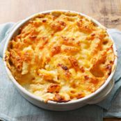 Three-Cheese Baked Mac