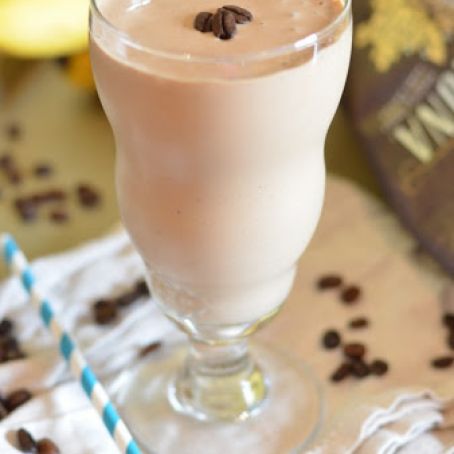 Coffee Banana Breakfast Smoothie