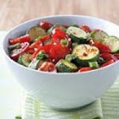 Sauteed Zucchini and Cherry Tomatoes