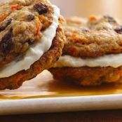 Carrot Cake Sandwich Cookies