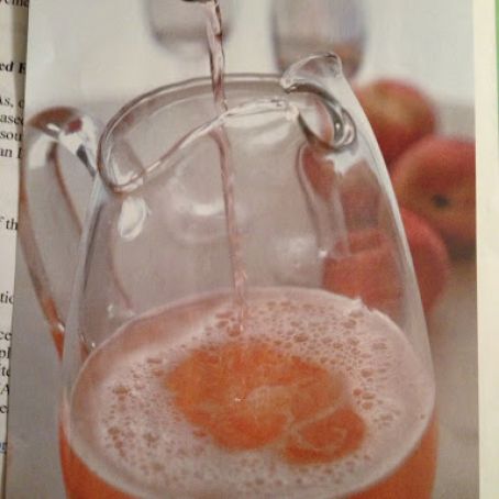 Beverage: Peach Bellini