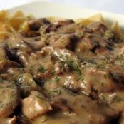 Beef Stroganoff