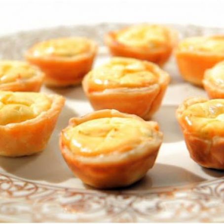 Caramelized Onion and Goat Cheese Tarts