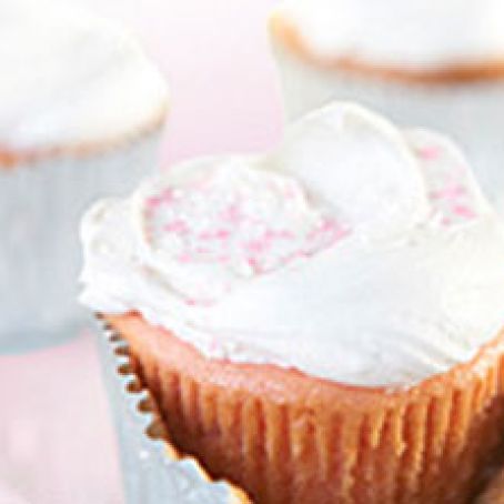 Strawberry Preserve Cupcakes