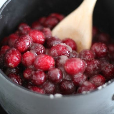 Homemade Cranberry Sauce